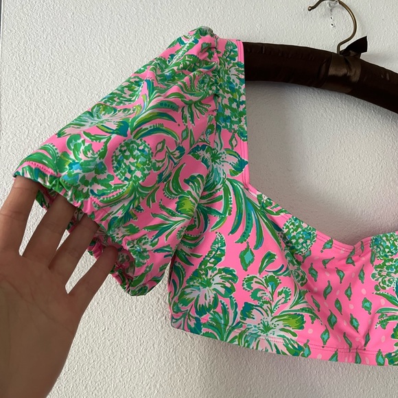 {Lilly Pulitzer} Brand New Pink Shandy Oh Diamond Girl Bikini SET - Picture 9 of 16